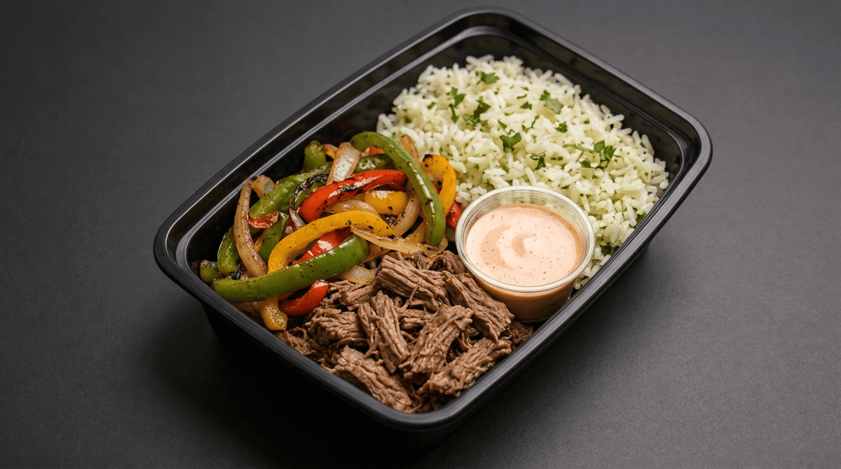 Keto Steak Fajita Bowl XL